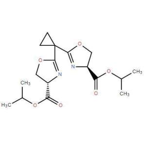 二异丙基2,2'-(环丙烷-1,1-二基)(4S,4'S)-双(4,5-二氢噁唑-4-羧酸酯)
