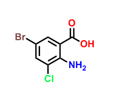 2-氨基-5-溴-3-氯苯甲酸 CAS号:58026-21-4科研专用 质量保证 高校及研究所支持货到付款