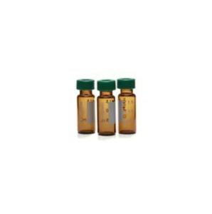 5182-0554安捷伦Agilent 棕色螺口样品瓶2mL 带书写签 绿色瓶盖 进样瓶套装