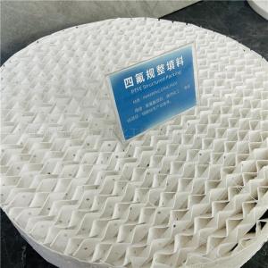 PTFE塑料孔板波纹填料 氟塑250Y 350Y四氟规整填料