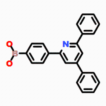 (4-(4,6-二苯基吡啶-2-基)苯基)硼酸CAS号1643448-23-0；科研实验用/质量保证