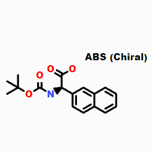 (S)-2-((叔丁氧基羰基)氨基)-2-(萘-2-基)乙酸CAS号1082750-59-1（科研试剂/现货优势供应）