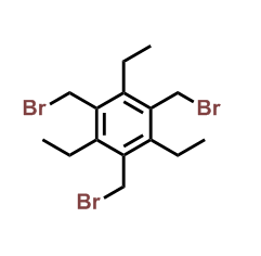 1,3,5-三(溴甲基)-2,4,6-三乙基  苯 CAS:181058-08-2 