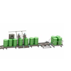 450L苯丙乳液包装机 自动装桶包装机生产设备