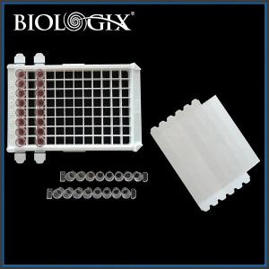 61-0302 巴罗克BIOLOGIX EZcap通用封膜条, 1X8 透明PP材质,用于密封96孔板或ELISA孔板的单8排;灭菌