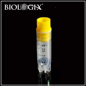 BIOLOGIX巴罗克 88-6214 2ml微量内旋冷冻管 黄色盖可站立刻度冻存管 侧面条形码
