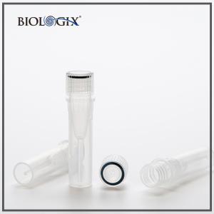 巴罗克 81-7204 2.0ml透明冷冻管，管盖一体，适用超低温冰箱，可站立，PP材质，不带书写区 无酶无热源