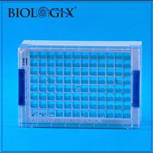 BIOLOGIX巴罗克98-4127 SBS标准冻存架，PC，适配300μl&500μl 白色SBS冻存管，96格，方孔