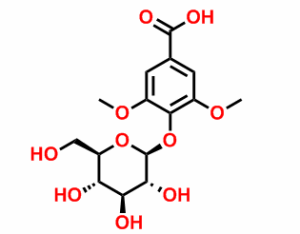 丁香酸葡萄糖苷 CAS号:33228-65-8科研专用 质量保证 高校及研究所 先发后付