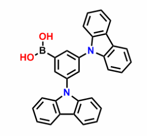 3,5-二(9H-咔唑-9-基)苯基硼酸 CAS号:854952-51-5科研专用 质量保证 高校及研究所 先发后付