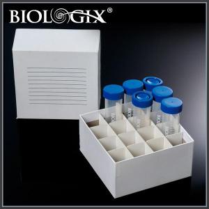 巴罗克biologix90-1536  36格 纸冻存盒，白色，适用于15ml离心管，天地盖，书写面积大