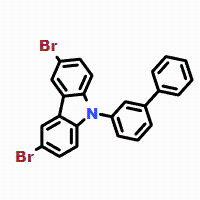 9-[1,1'-联苯]-3-基-3,6-二溴-9H-咔唑CAS号1221237-88-2；（科研试剂/现货优势供应）