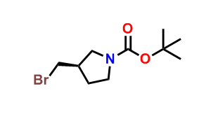 (3R)-3-溴甲基-1-吡咯烷甲酸叔丁酯 CAS号:1067230-65-2科研专用 质量保证 支持复测 高校及研究所 先发后付