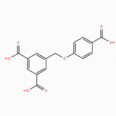 5-((4-carboxyphenoxy)methyl)isophthalic acid；CAS2115107-14-5