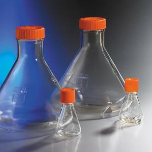 Corning康宁431405 实验室生物耗材 三角培养瓶125ml,缓冲底,透气盖,灭菌