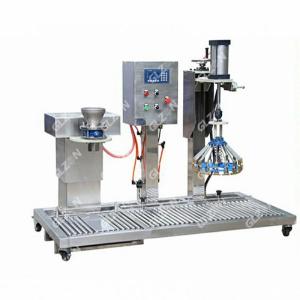 托盤式包裝機(jī) 200升石化液體包裝機(jī)設(shè)備生產(chǎn)工廠