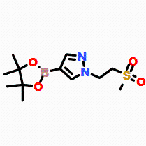 1-(2-甲磺酰乙基)-4-(四甲基-1,3,2-二噁硼戊环-2-基)-1H-吡唑CAS号1339892-52-2