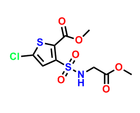 5-氯-3-(N-乙酸甲酯-N-甲基氨基磺酰基)-噻吩-2-甲酸甲酯 CAS号:70374-38-8科研专用 质量保证 高校及研究所支持货到付款