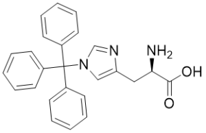 H-D-His(Trt)-OH；CAS:199119-46-5；1-(三苯甲基)-D-组氨酸