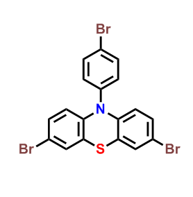 10-吩噻嗪,3,7-二溴-10-(4-溴苯基)- CAS号:89922-59-8科研专用 质量保证 高校及研究所支持货到付款