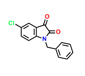 1-苄基-5-氯吲哚-2,3-二酮 CAS号:26960-68-9科研专用 质量保证 高校及研究所支持货到付款