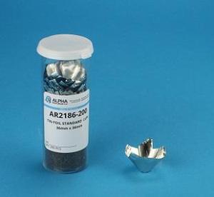 锡箔杯AR2186，SA76152301-可用于美国leco（502-186）/湖南三德/长沙开元分析仪 产品图片