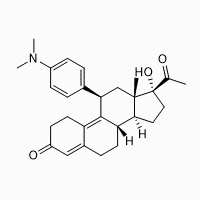 11β-[4-(N,N-二甲基氨基)-苯基]-17α-羟基-19-去甲孕甾-4,9-二烯-3,20-二酮