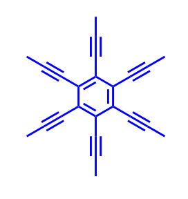 1,2,3,4,5,6-六(丙-1-炔-1-基)苯 CAS号:529502-60-1科研产品 质量保证 高校及研究所 先发后付