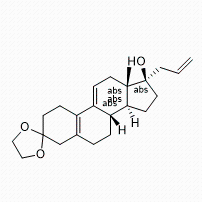 17-β-hydroxy-17-α-allyl-3-ethylenedioxy-estra-5,10-diene