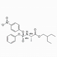 2-乙基丁基[（S）-（4-硝基苯氧基）（苯氧基）磷酰基]-L-丙氨酸