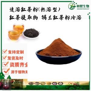 速溶红茶粉(热溶型) 红茶喷雾粉 红茶提取物 红茶多酚 奶茶原料 锡兰红茶粉冷溶